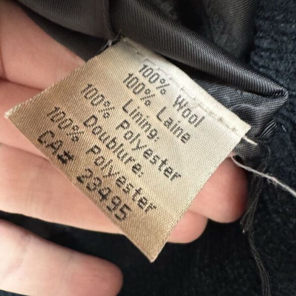 Vtg Icelandic Design Wool Knit Button Cardigan Sweater Jacket Western Red M - Picture 5 of 12